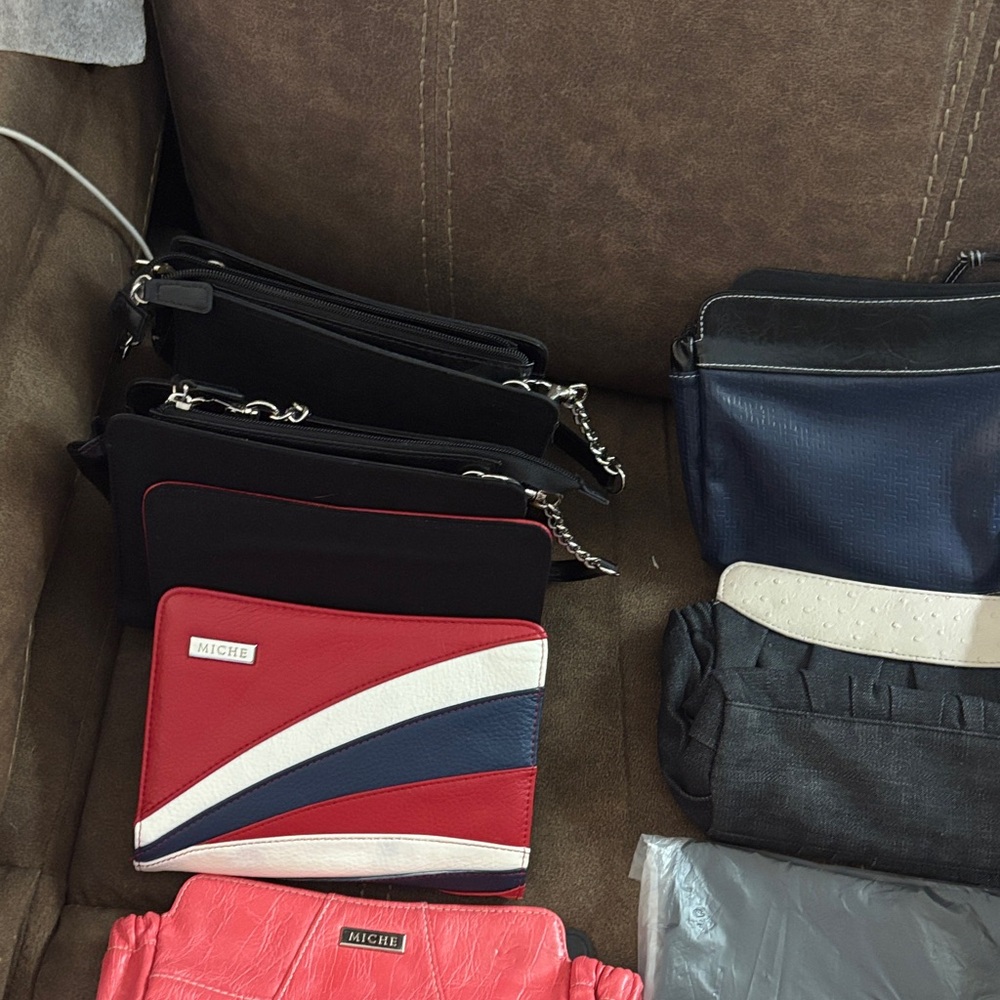 Miche Red and Blue Men's Wallet